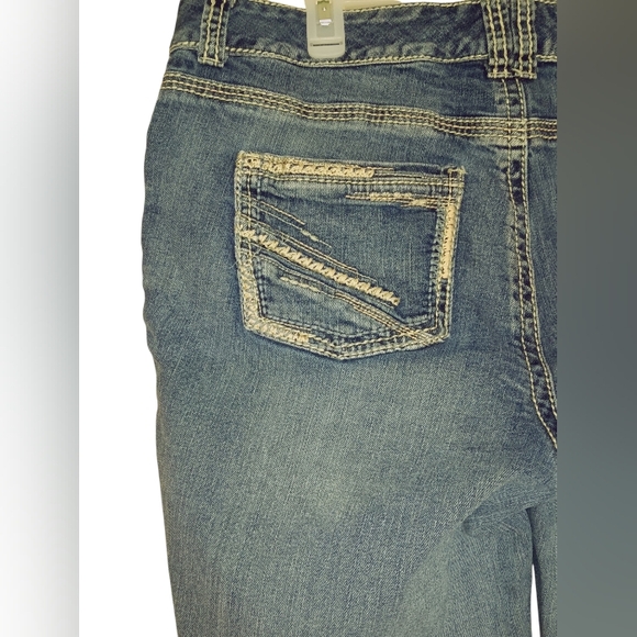 Women's Maurices blue jean capri pants 16 38" waist - Picture 9 of 11